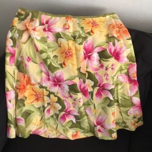 Floral skirt